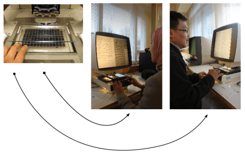 begini cara menggunakan microfiche :D